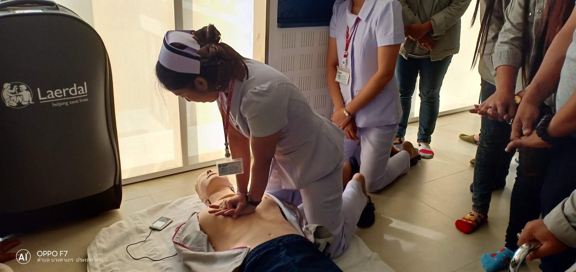 SOLARCON อบรมการปฐมพยาบาล CPR ประจำปี
